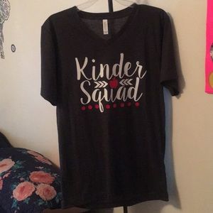 Teacher - Kinder squad shirt